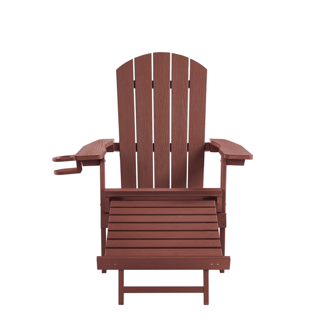 Inspired Home Cal Adirondack Chair  Brick 4
