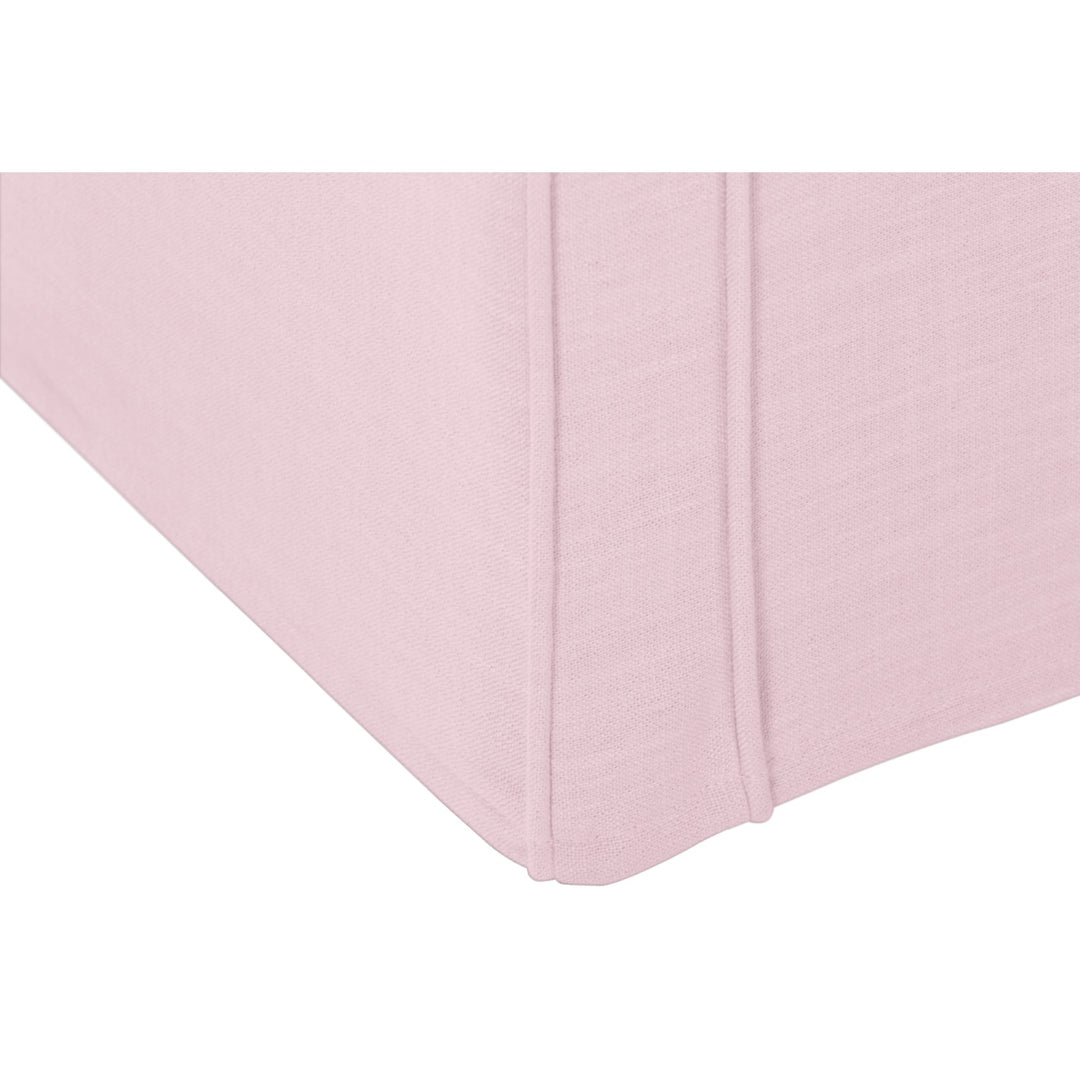 Rustic Manor Bourdillon Bench Linen Light Pink 4