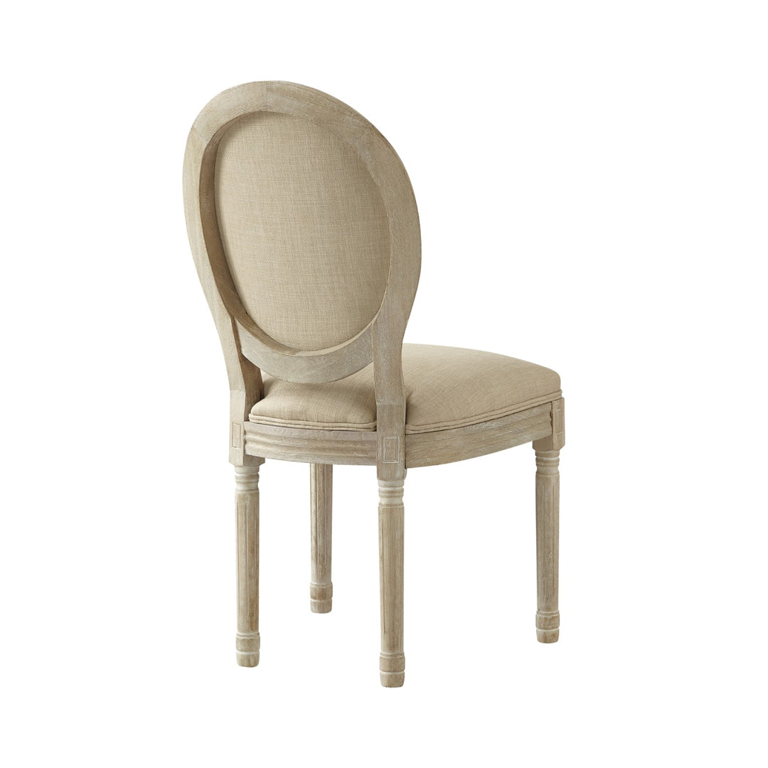 Rustic Manor Fournier Dining Chair Linen Beige 4