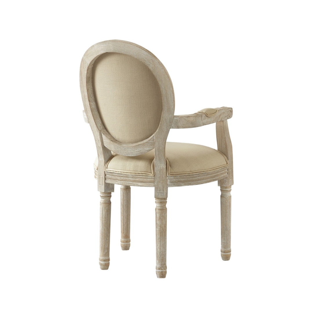 Rustic Manor Fournier Dining Chair Linen Beige 4