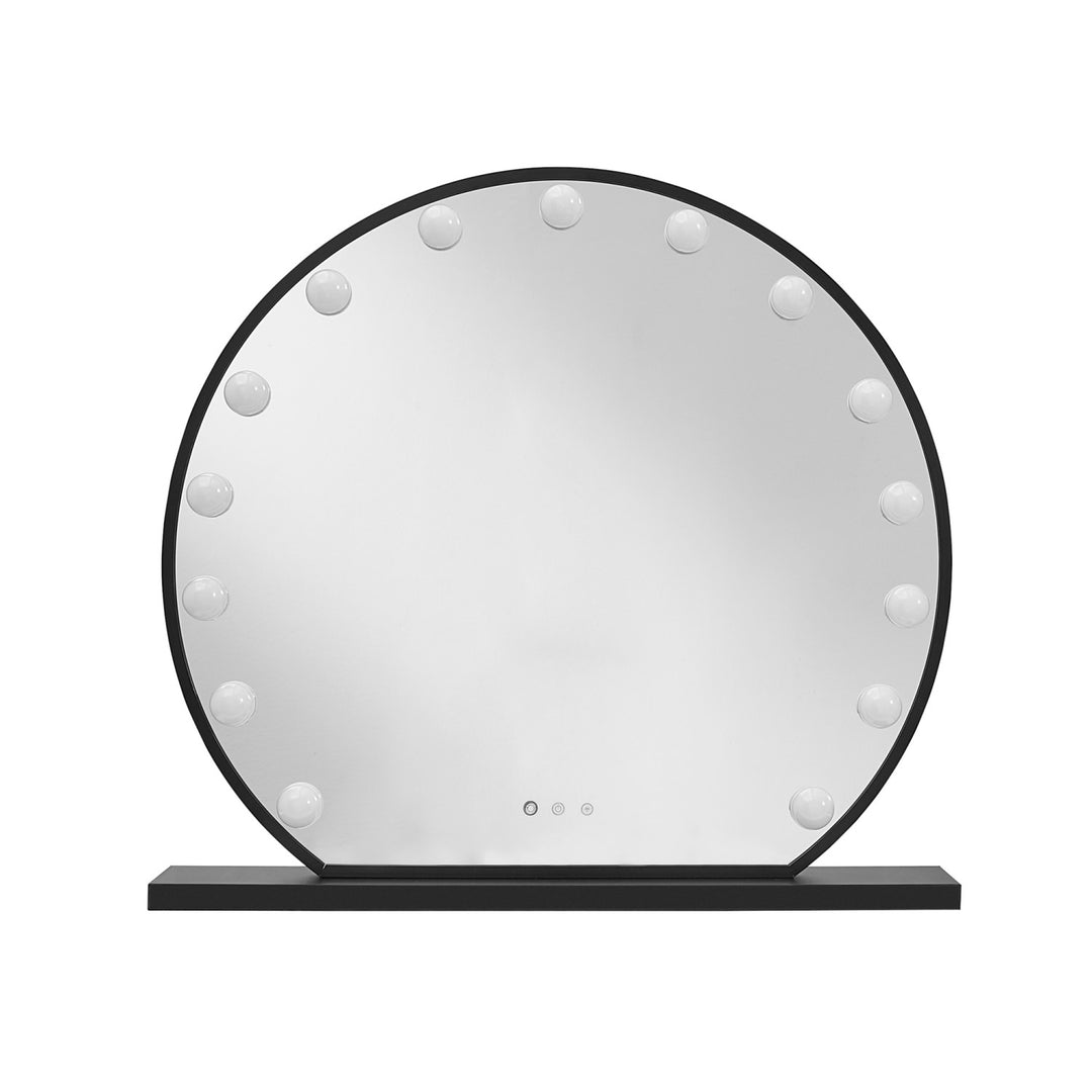 Inspired Home Finnian Vanity Mirror  Black 5
