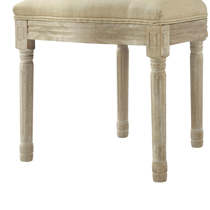 Rustic Manor Fournier Dining Chair Linen Beige 5