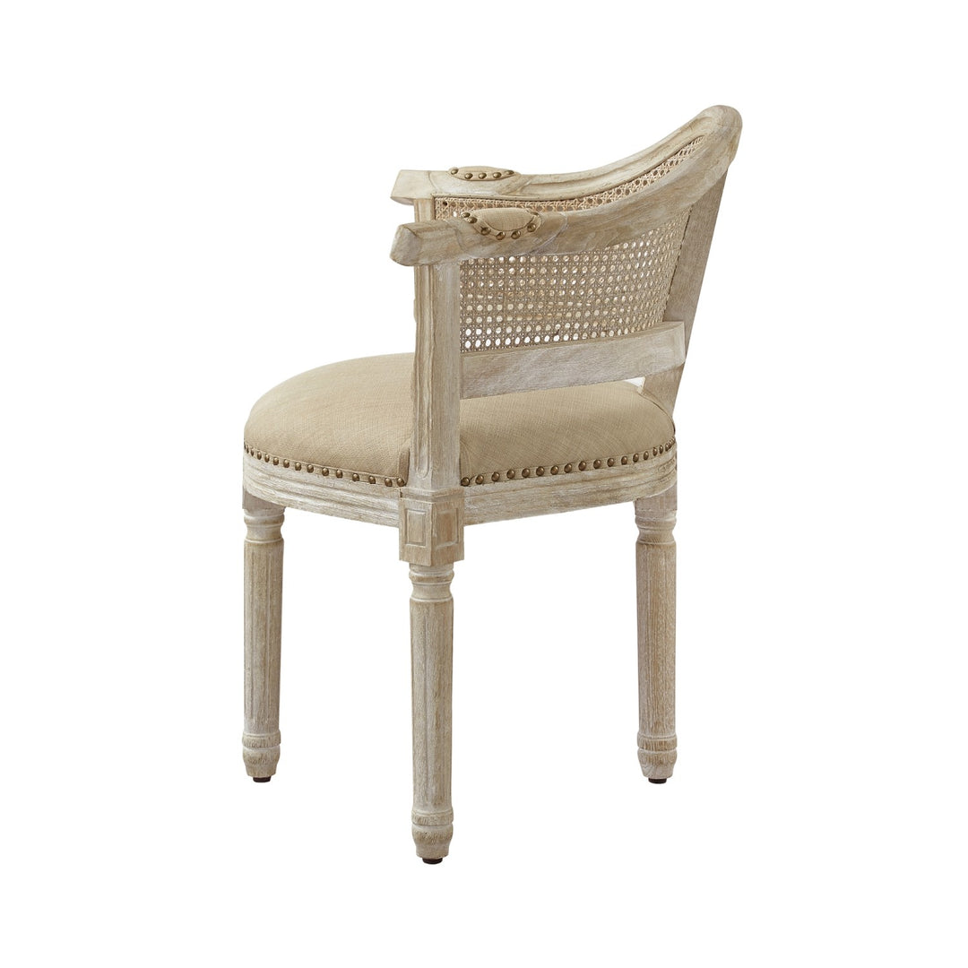 Rustic Manor Durant Accent Chair Linen Beige 2