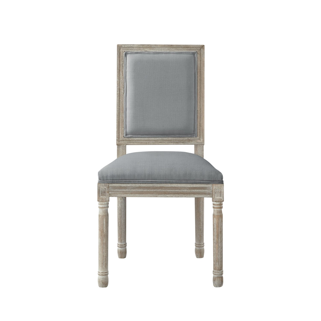 Rustic Manor David Dining Chair (Set of 2) Linen Grey 1