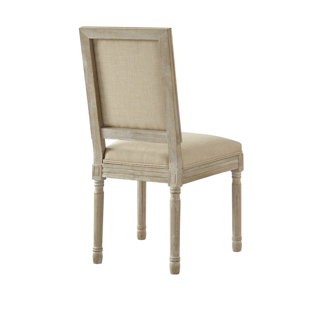 Rustic Manor David Dining Chair (Set of 2) Linen Beige 4