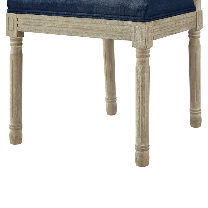 Rustic Manor David Dining Chair (Set of 2) Linen Navy 5