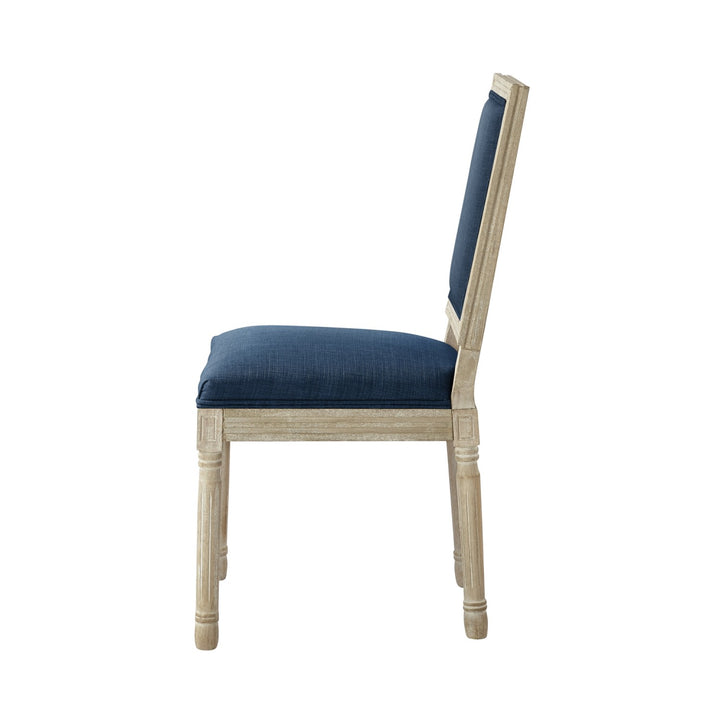 Rustic Manor David Dining Chair (Set of 2) Linen Navy 2