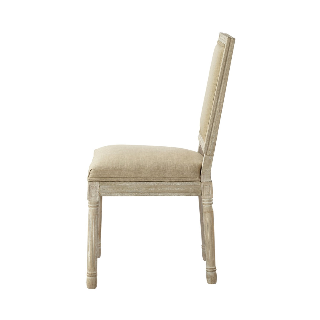 Rustic Manor David Dining Chair (Set of 2) Linen Beige 2