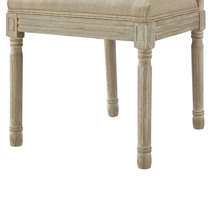 Rustic Manor David Dining Chair (Set of 2) Linen Beige 5