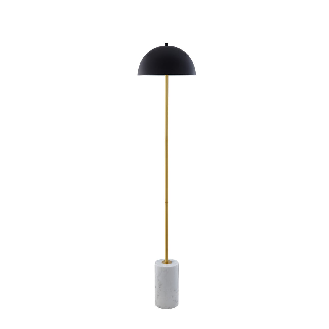 Inspired Home Tyrone Floor Lamp  Black 1