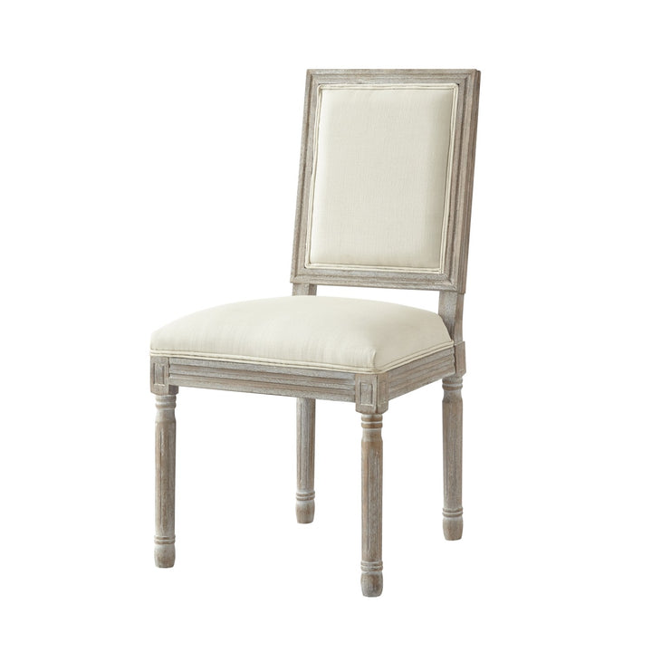 Rustic Manor David Dining Chair (Set of 2) Linen Cream White Main