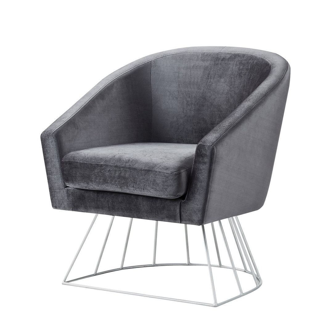 Accent Chair - Adalene Velvet Accent Chair