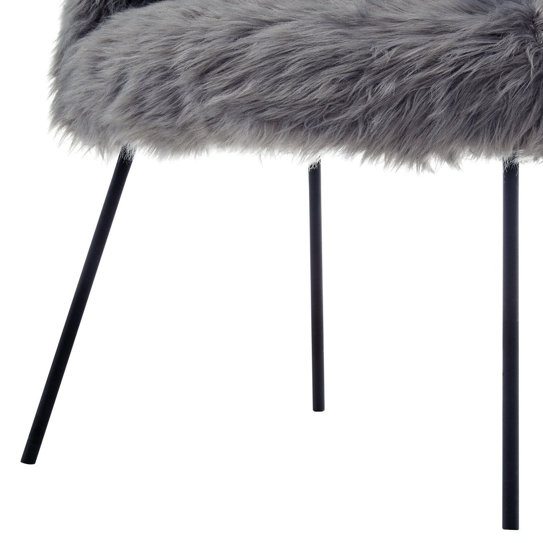 Accent Chair - Ana Lux Fur Accent Chair