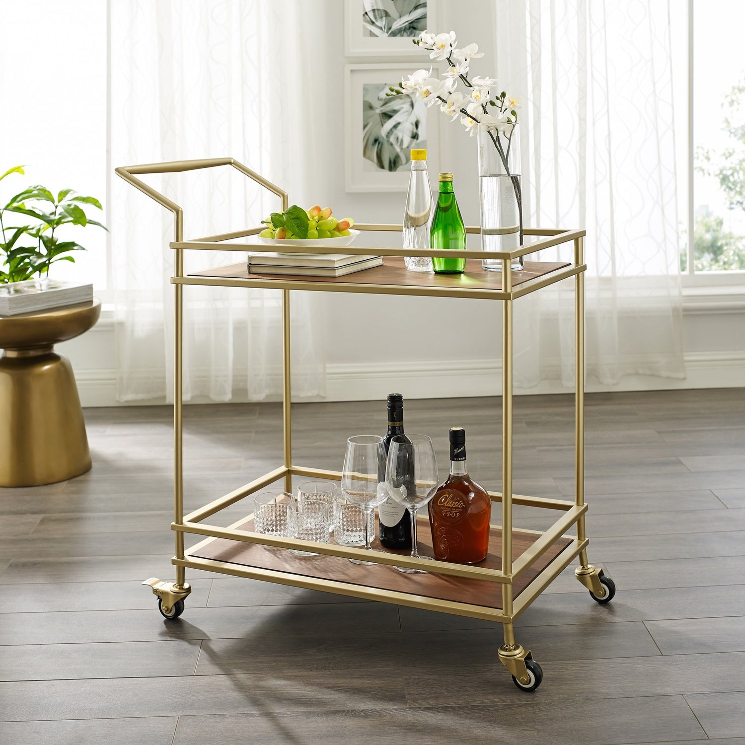 Bar deals cart tray