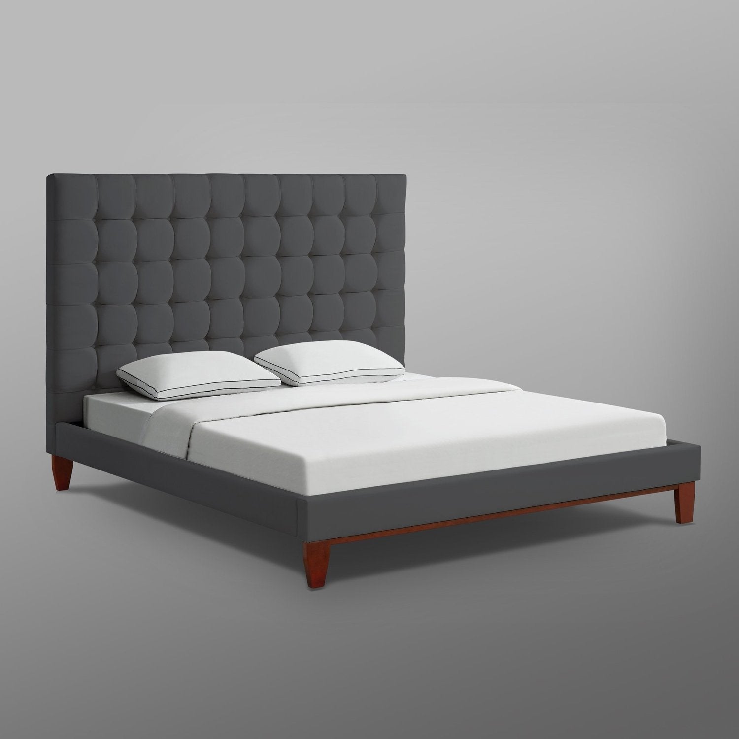 Bond Modern Bed Button Tufted For Bedroom – Inspired Home