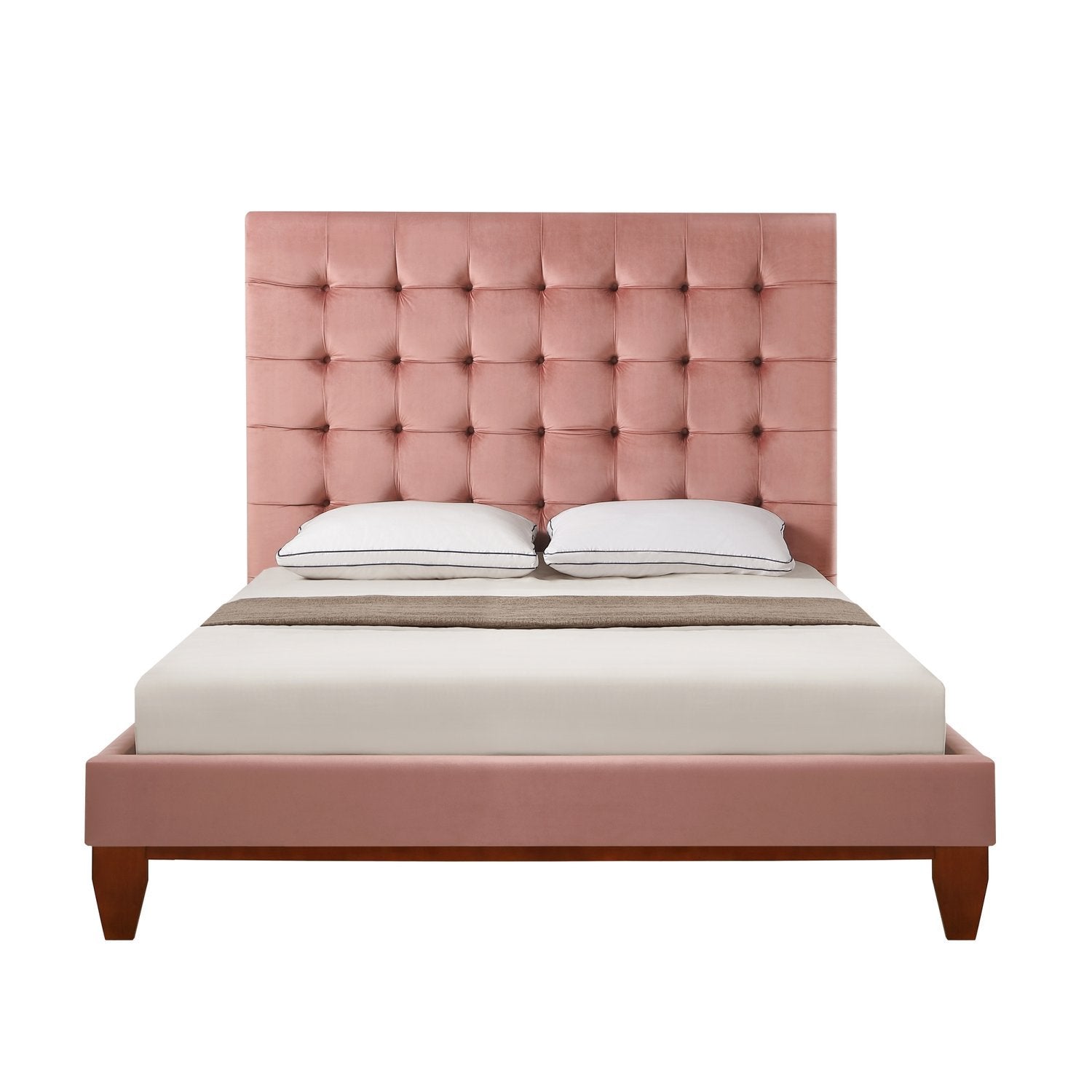 Bond Modern Bed Button Tufted for Bedroom – Inspired Home