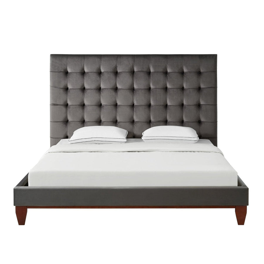 Bond Modern Bed Button Tufted for Bedroom – Inspired Home