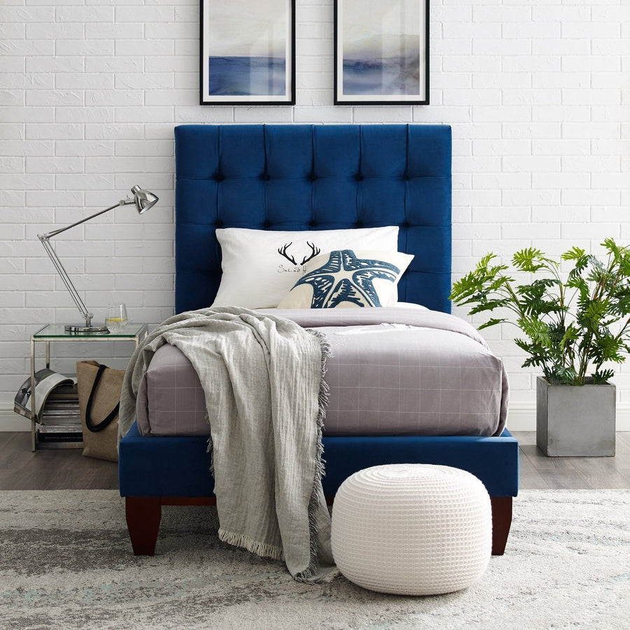 Bond Modern Bed Button Tufted for Bedroom – Inspired Home
