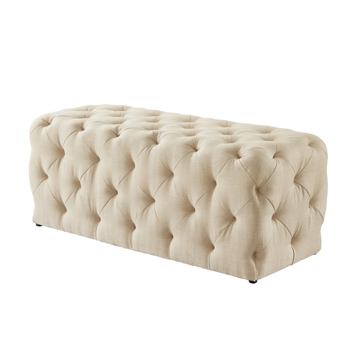 Modern Bench Tufted Allover for Living Room – Inspired Home