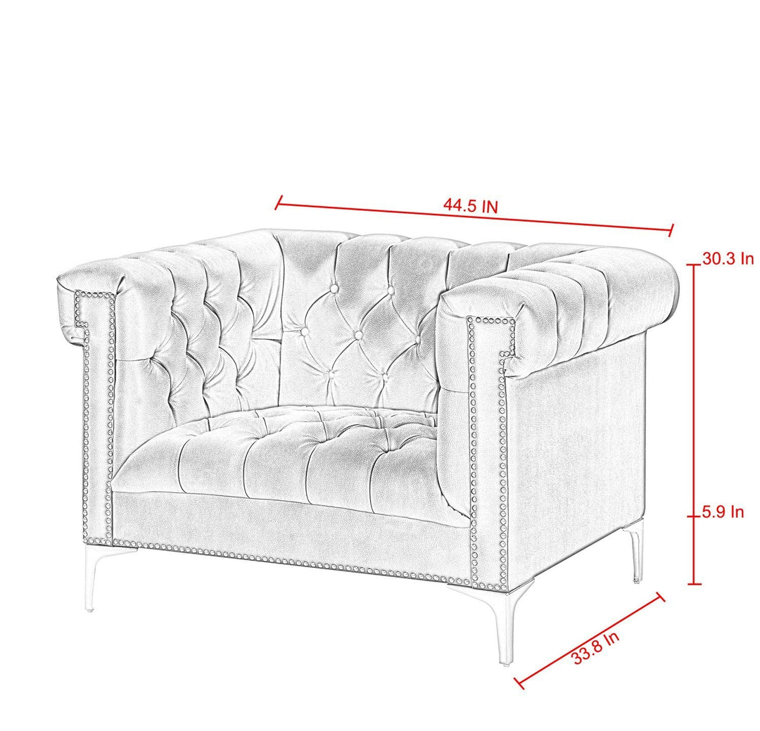 Contemporary Club Chair for Living Room – Inspired Home