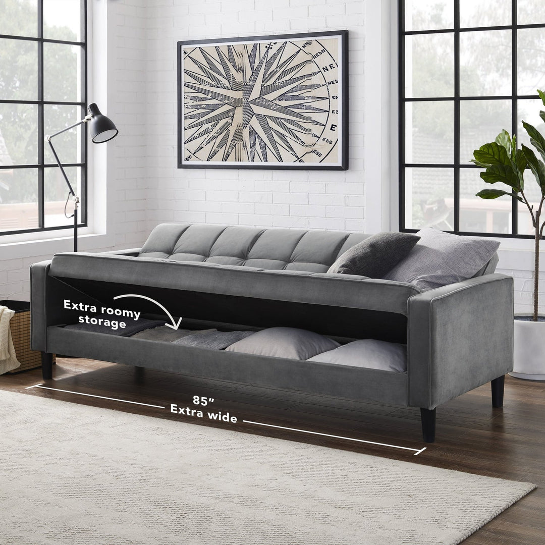 Sofá cama convertible Loft Lyfe con espacio de almacenamiento – Inspired  Home