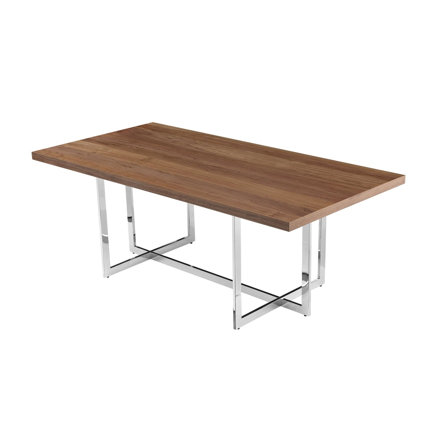 Maxim Modern Dining Table MDF Top Walnut Veneer for Dining Room ...