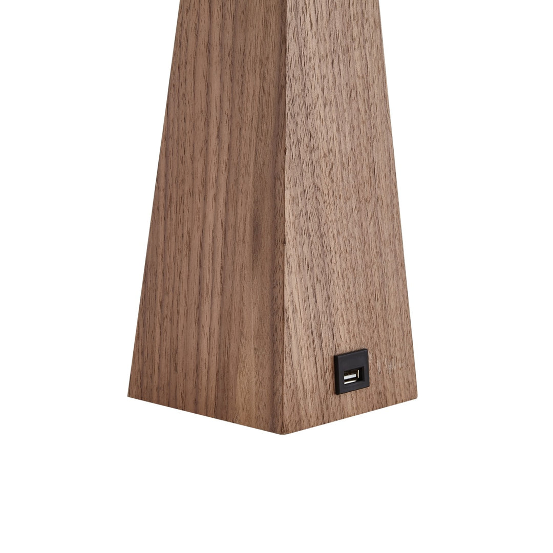 Lampe de table Carley avec port USB
