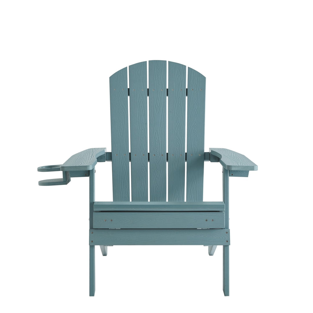 Inspired Home Cal Adirondack Chair  Aqua 5