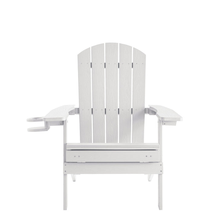 Inspired Home Cal Adirondack Chair  White 5