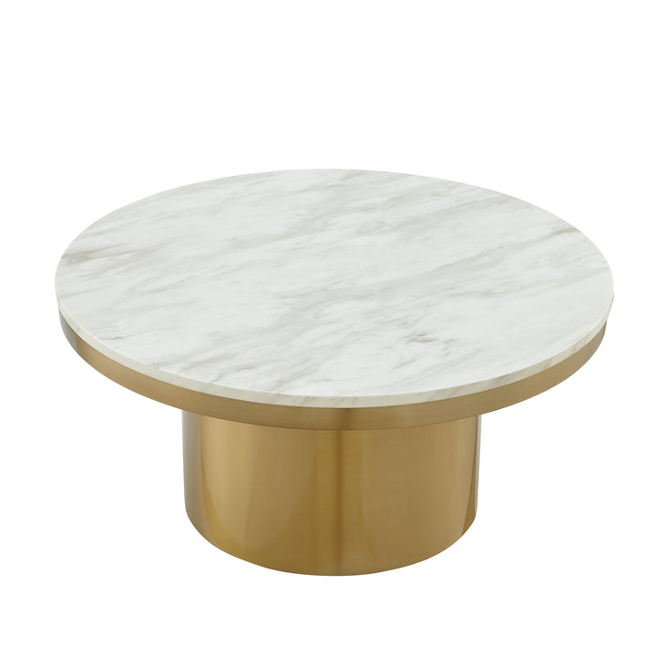 Callum Pedestal Coffee Table
