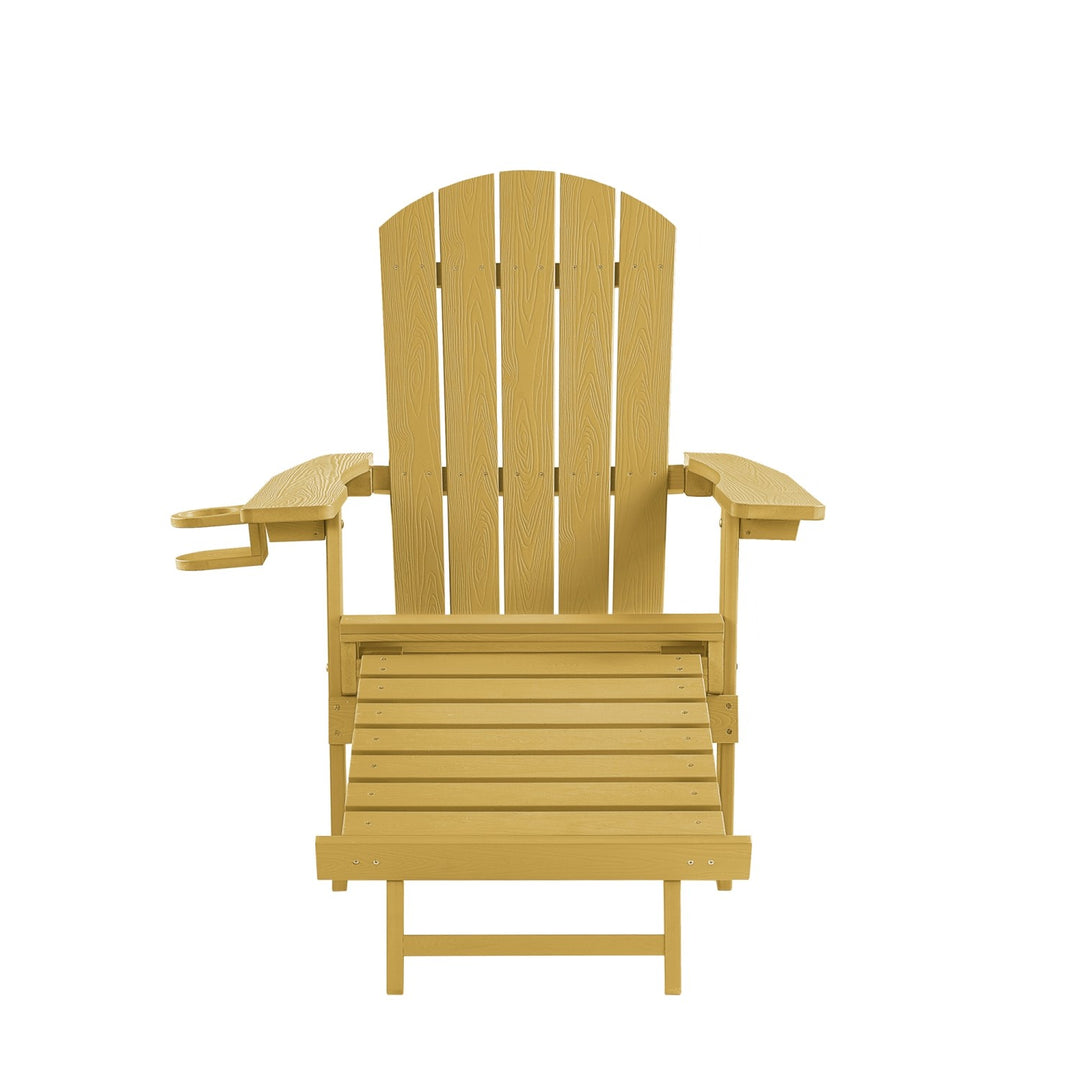 Inspired Home Cal Adirondack Chair  Yellow 4