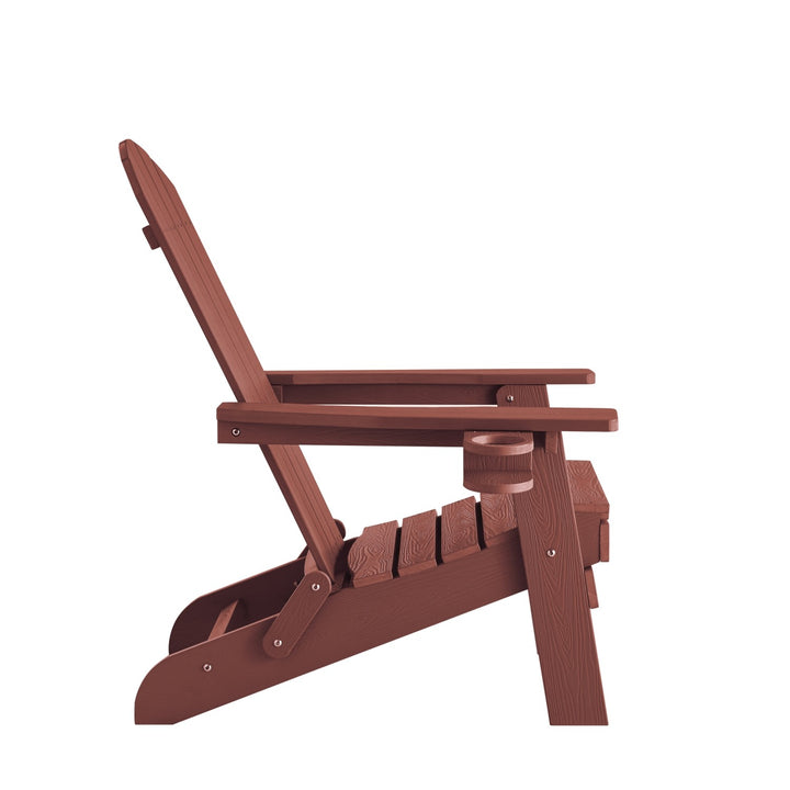 Inspired Home Cal Adirondack Chair  Brick 6