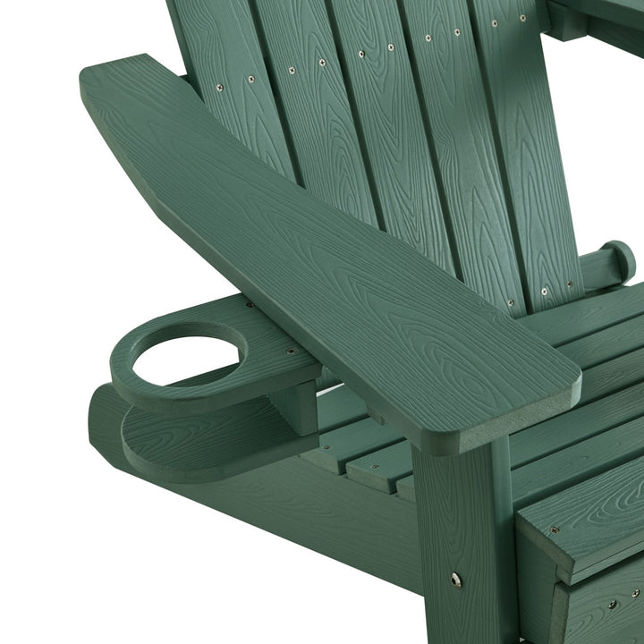 Inspired Home Cal Adirondack Chair  Green 8