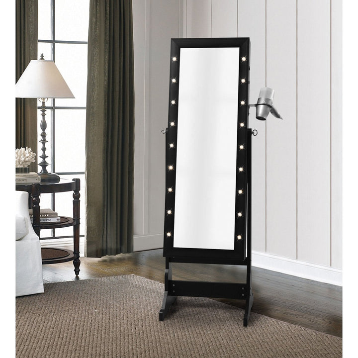 Jewelry Furniture - Glam Marquee Lights Jewelry Armoire