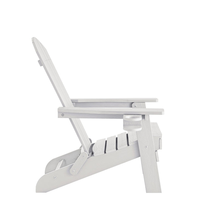 Inspired Home Cal Adirondack Chair  White 6