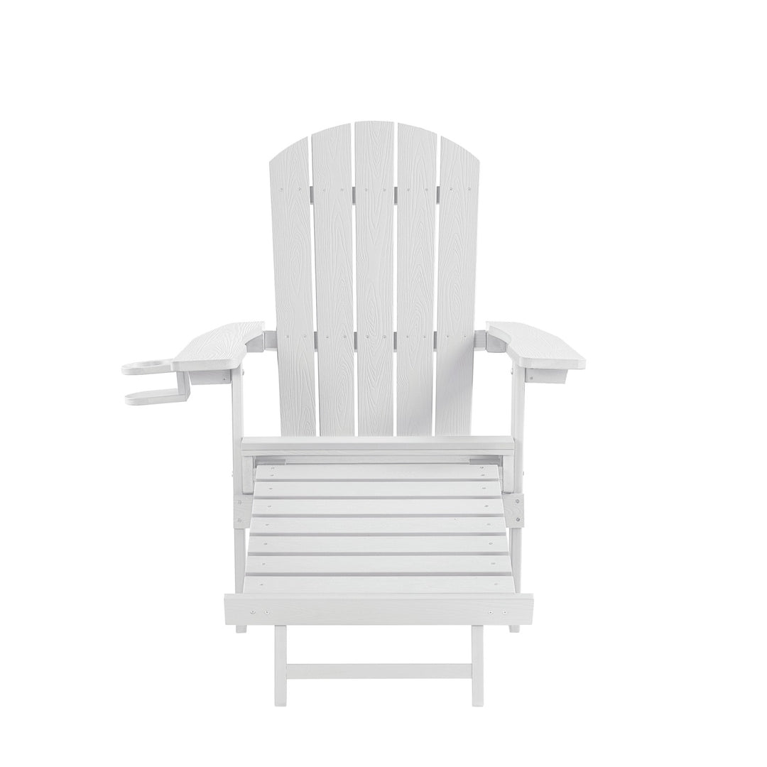 Inspired Home Cal Adirondack Chair  White 4