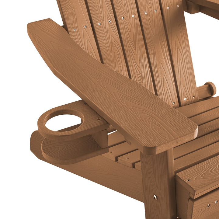Inspired Home Cal Adirondack Chair  Orange 8