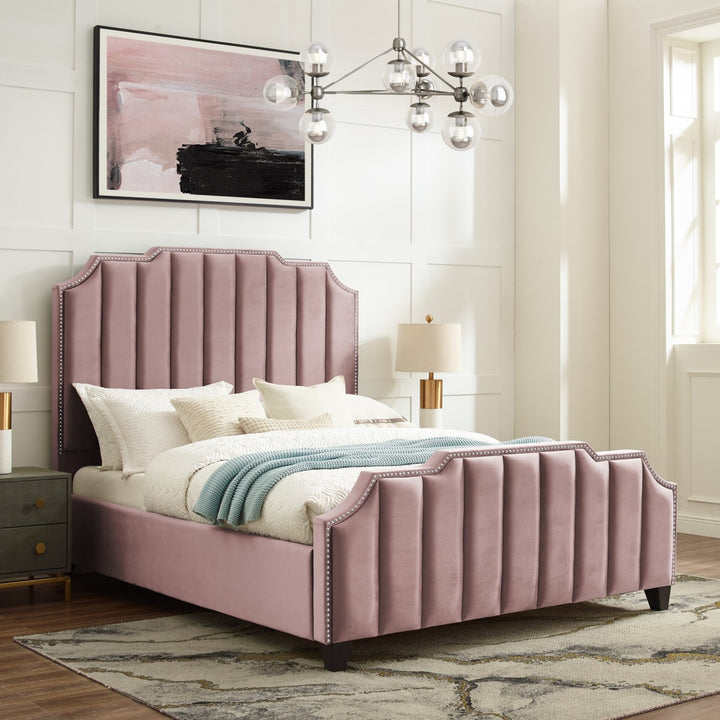 Poppy Upholstered Platform Bed