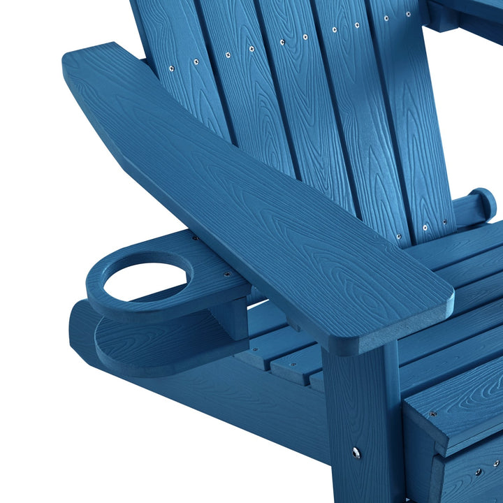 Inspired Home Cal Adirondack Chair  Teal 8