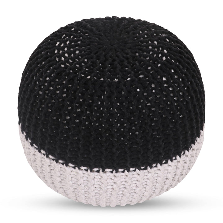 Mylah Hand Knitted Pouf