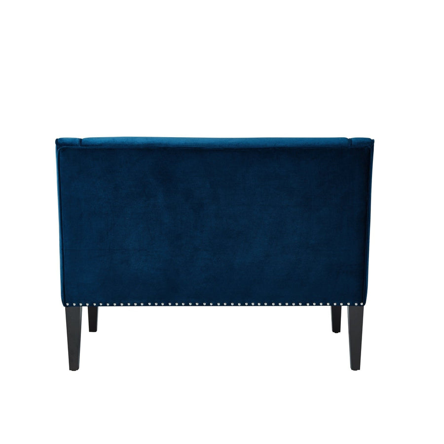 Rosalie Modern Bench Upholstered Swoop Arm for Entryway – Inspired Home