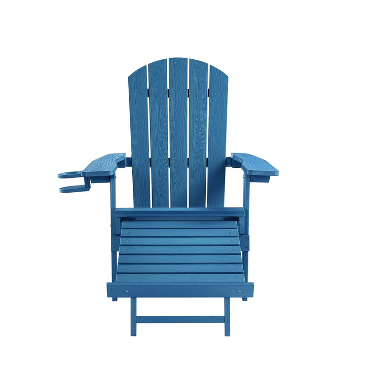 Inspired Home Cal Adirondack Chair  Teal 4