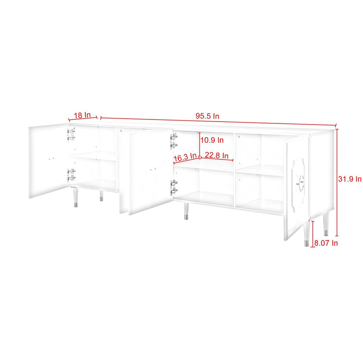Sideboard/Buffet - Belen Sideboard 4 Doors