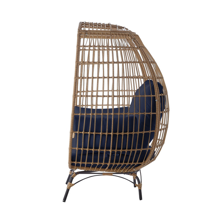 Inspired Home Vince Patio Chair  Navy 2