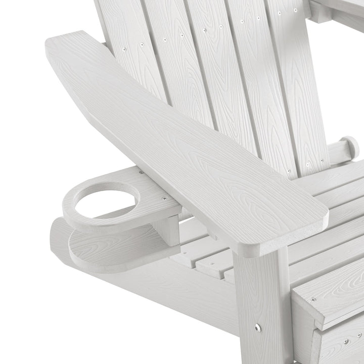 Inspired Home Cal Adirondack Chair  White 8