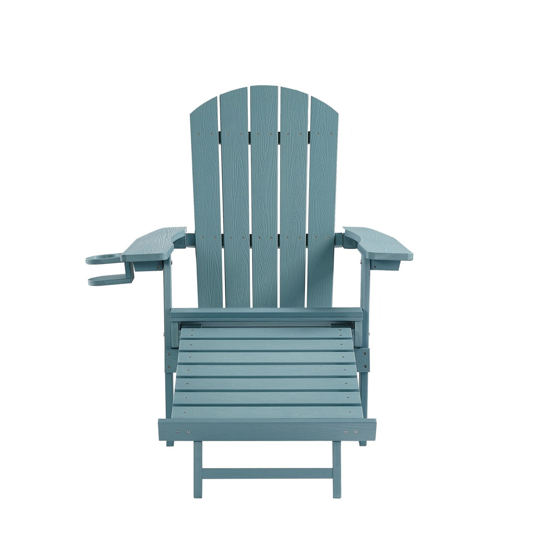 Inspired Home Cal Adirondack Chair  Aqua 4