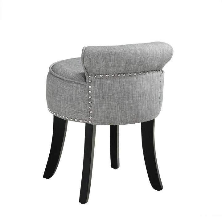 Ottoman Makeup Stool Grey Velvet Storage Ottoman Vanity Stool, Gray Mercari Ottoman Makeup Stool Grey Velvet Storage Ottoman Vanity Stool, Gray Mercari