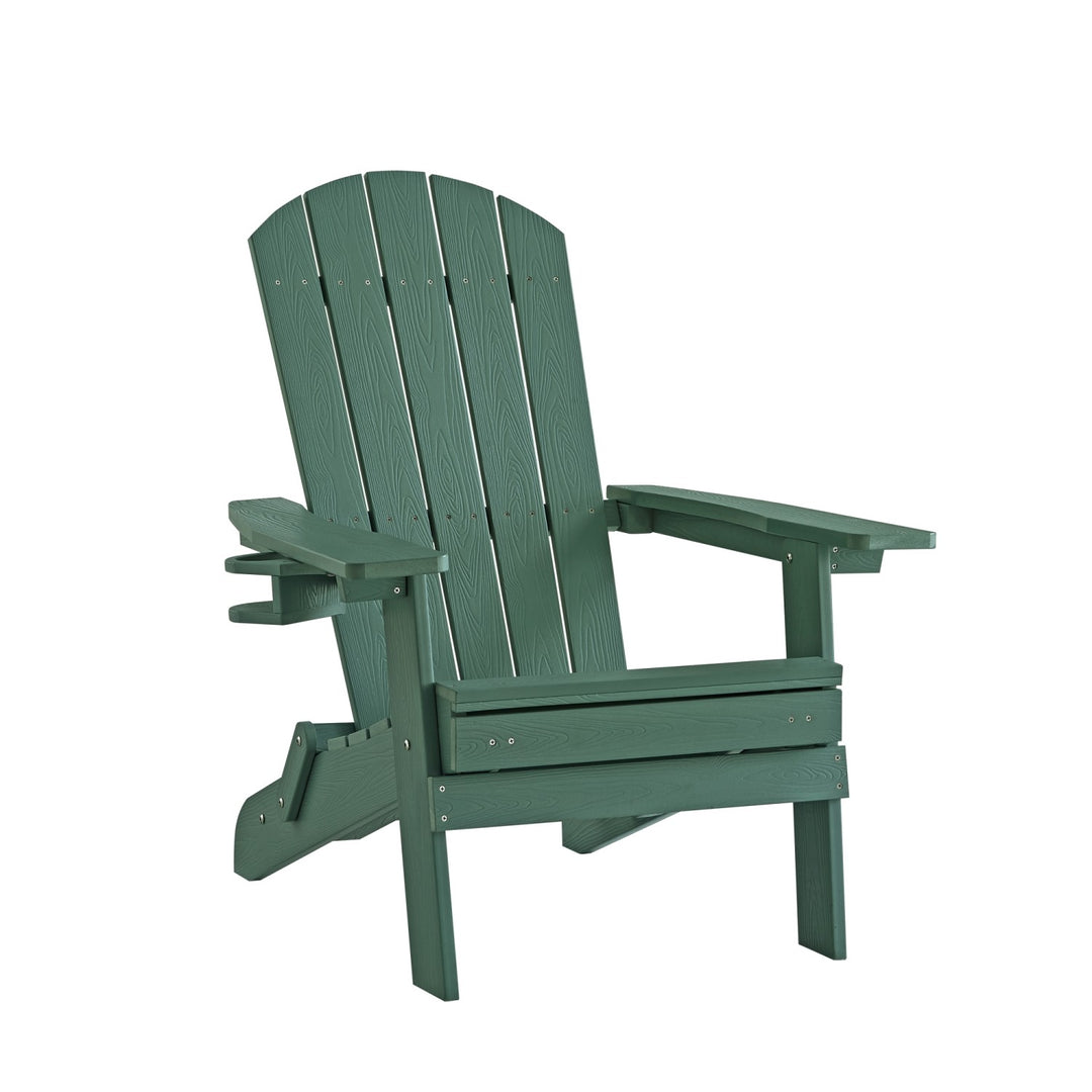 Inspired Home Cal Adirondack Chair  Green Main