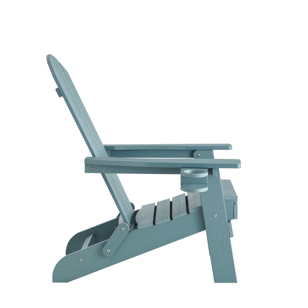 Inspired Home Cal Adirondack Chair  Aqua 6