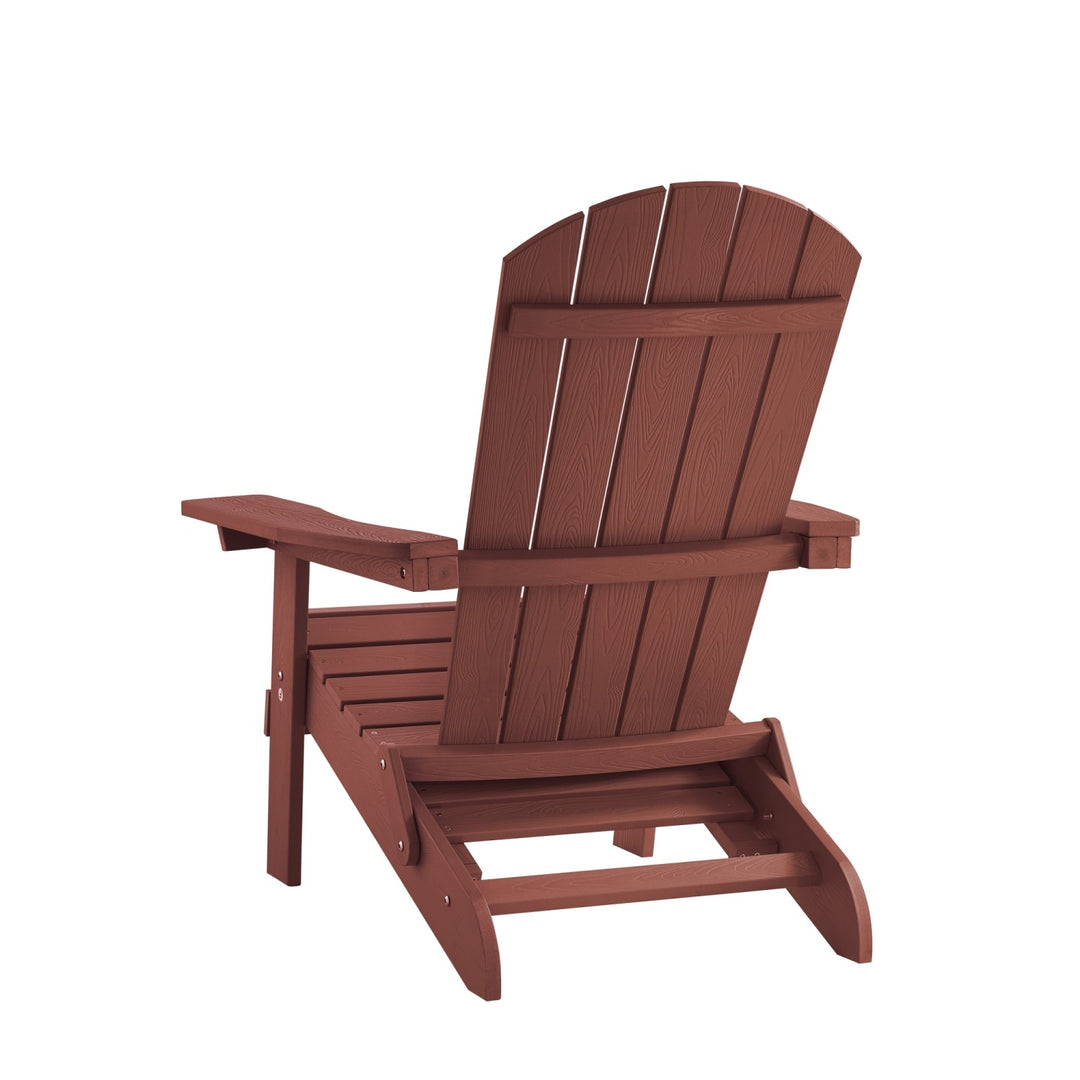 Inspired Home Cal Adirondack Chair  Brick 7